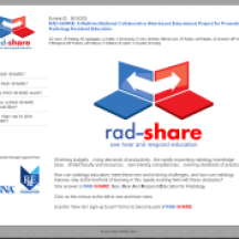 Rad-Share RSNA online presentation site